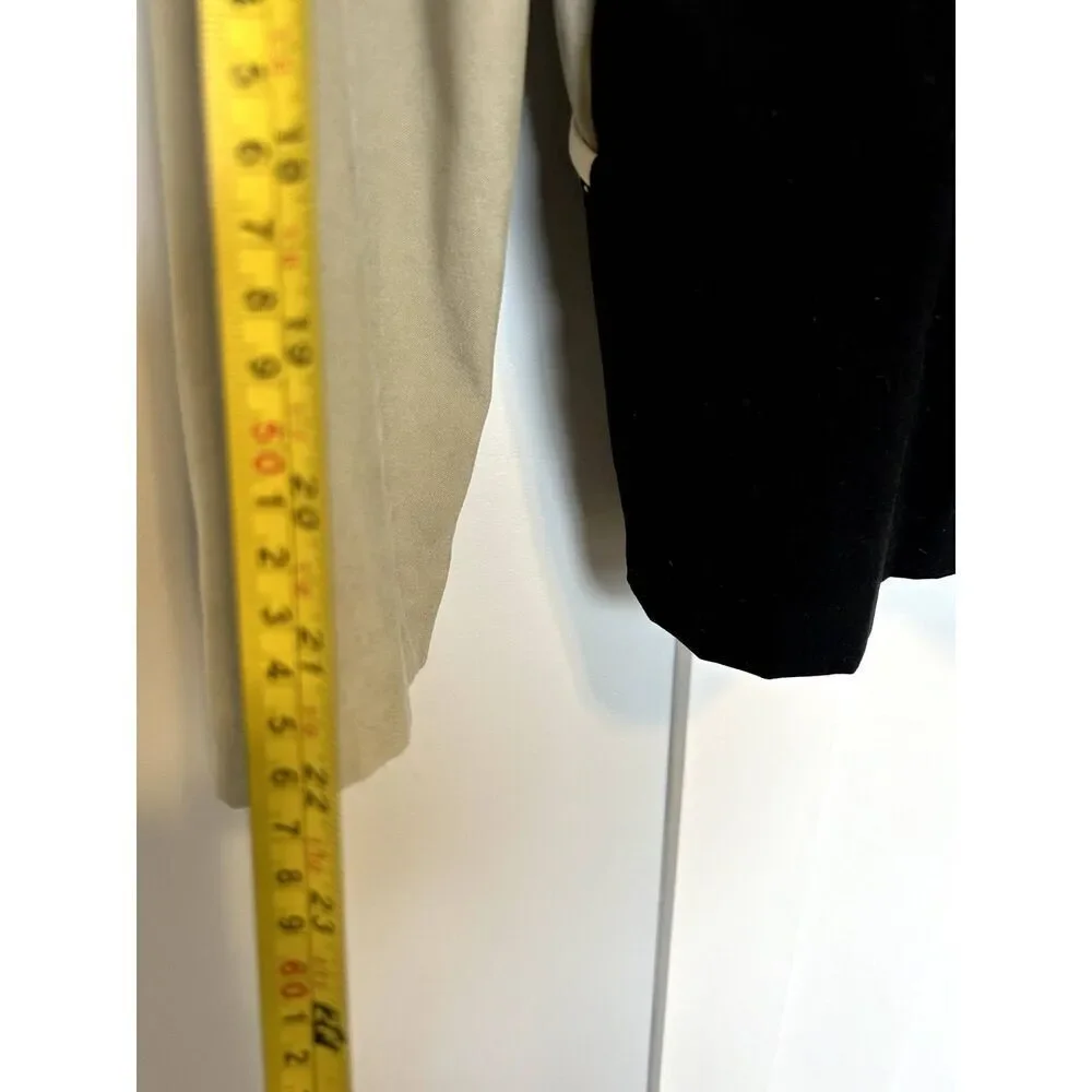VINTAGE DJ SUMMERS Faux Suede Women's Blazer Jacket Button Up 1980s Office Sz 8 - Picture 9 of 14